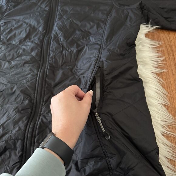 LL Bean PrimaLoft Packaway Hooded Jacket Women’s XL Quilted Lightweight Outdoor - Picture 6 of 7